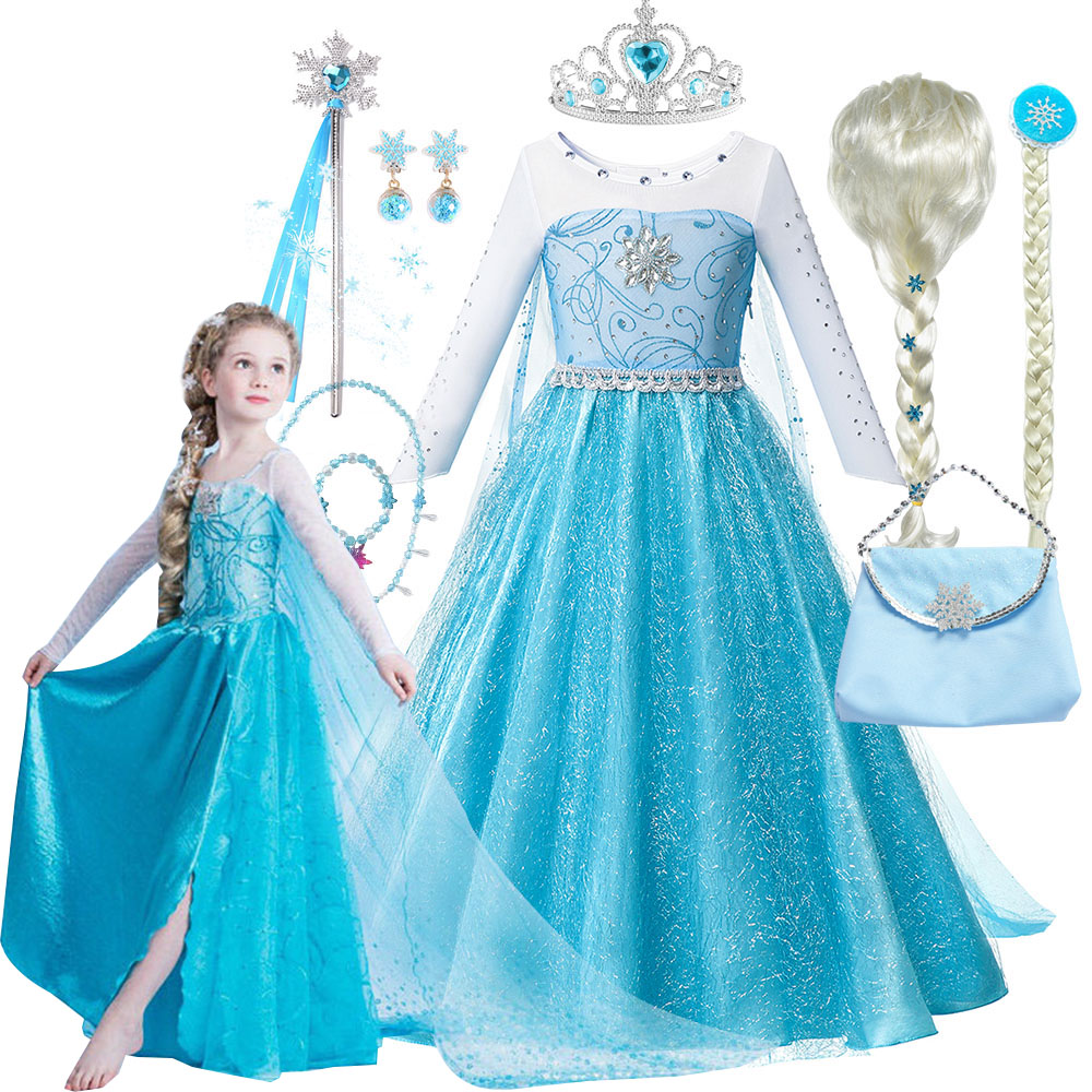 Baby Clothing For Girls - Gaun manik-manik pesta ulang tahun Salju