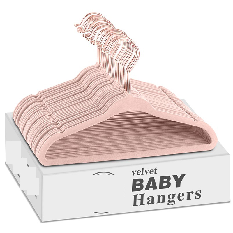 Baby Clothing Organizer - Gantungan beludru untuk pakaian 10 buah