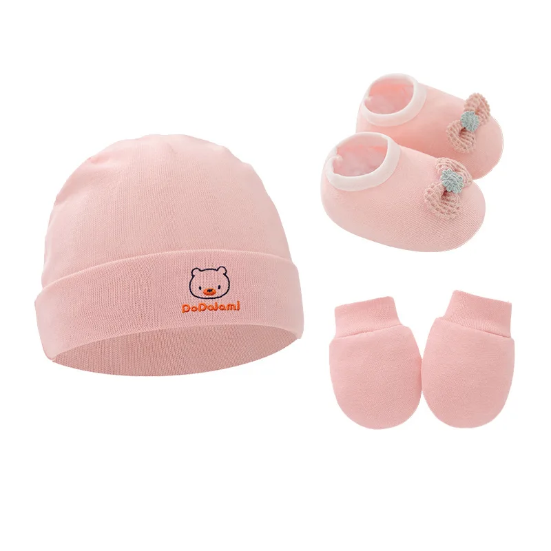 Toddler Sock Set - Sarung tangan topi bayi baru lahir,