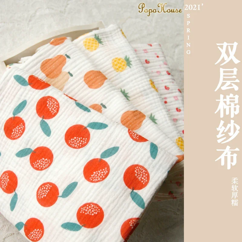 Kain Katun Murni Lapis Ganda 1 - Baby Clothing Layers ulasan dan harga
