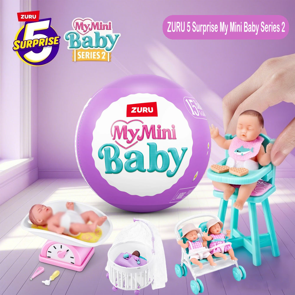 Zuru My Mini Baby 2 5 Surprise - Baby Clothing Model ulasan dan harga