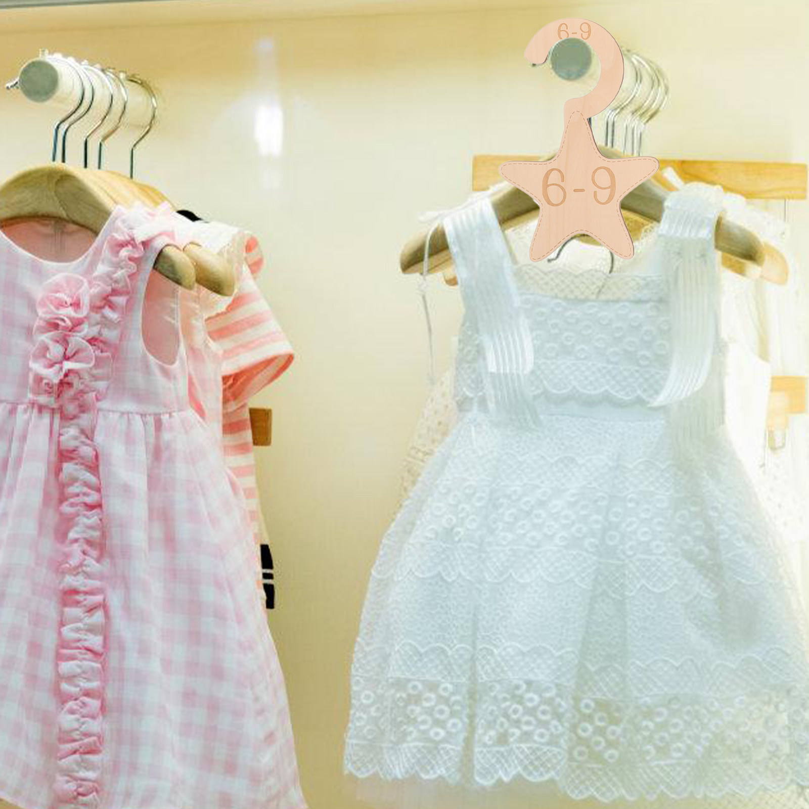 7 Buah Pembatas Lemari Pakaian - Baby Clothing Organizer ulasan dan harga