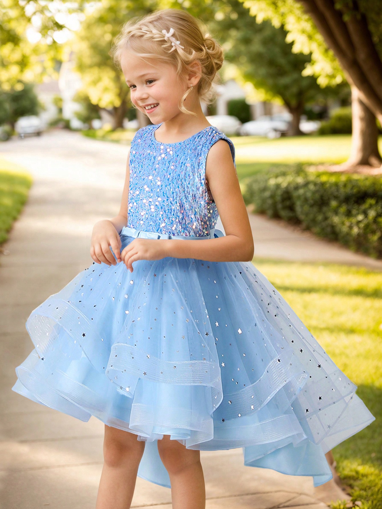 Gaun Pesta Bayi Perempuan Moti - Baby Clothing For Girls ulasan dan harga