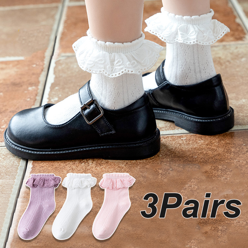 3 pasang/set kaus kaki pergela - Toddler Sock Set ulasan dan harga