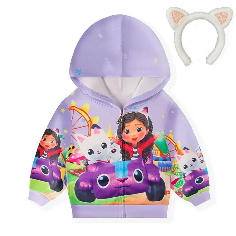 Jaket Hoody Kucing Cosplay Rum - Baby Clothing For Girls ulasan dan harga