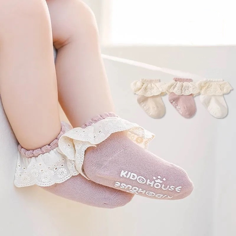 3 Pasang/Set Kaus Kaki Bayi 0- - Toddler Sock Set ulasan dan harga